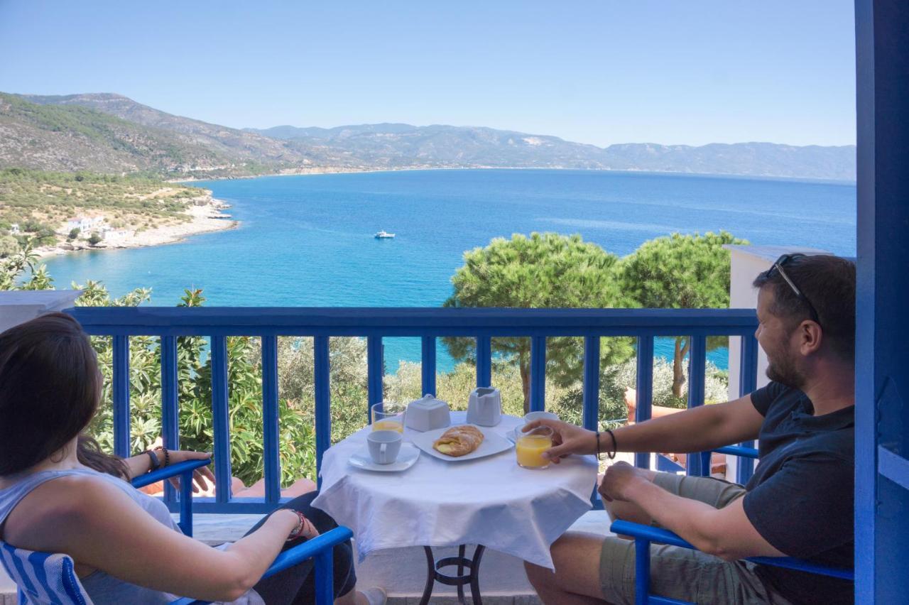 Sunrise Limnionas Apartments Marathókampos Екстериор снимка