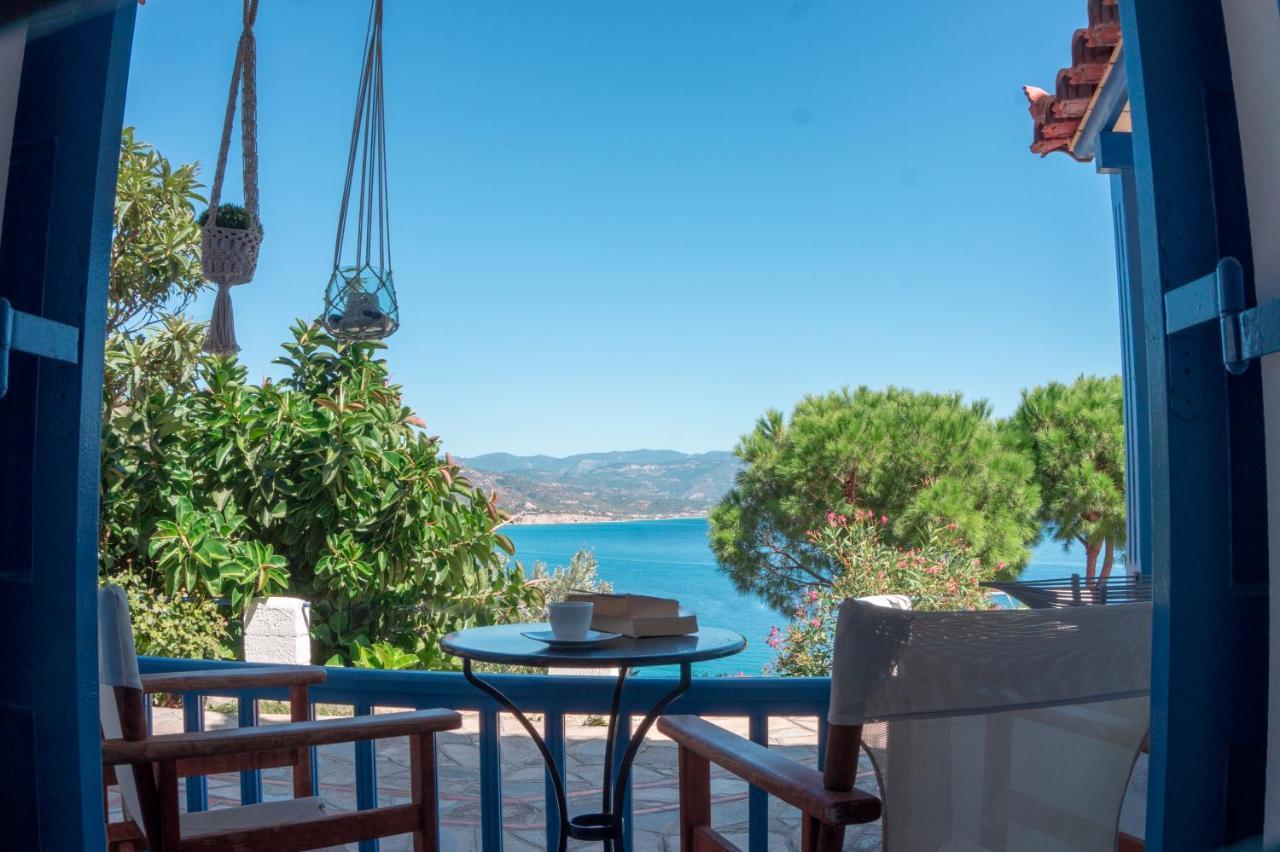 Sunrise Limnionas Apartments Marathókampos Екстериор снимка