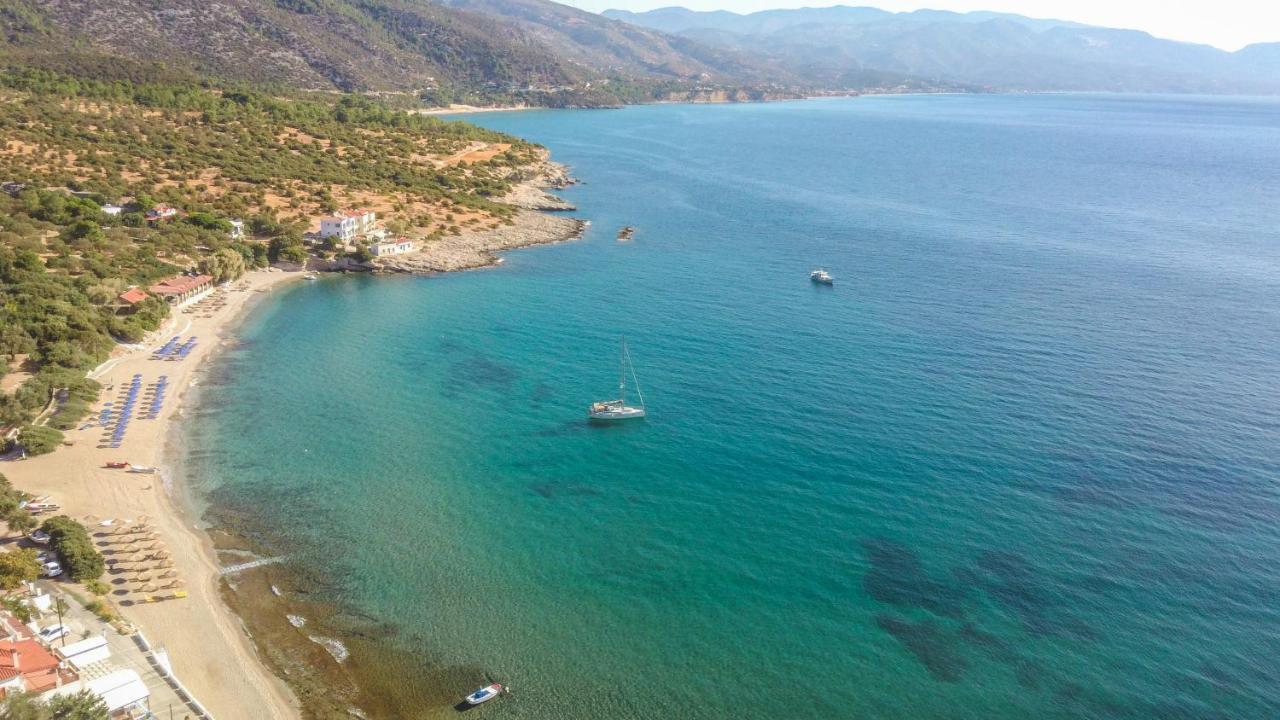 Sunrise Limnionas Apartments Marathókampos Екстериор снимка