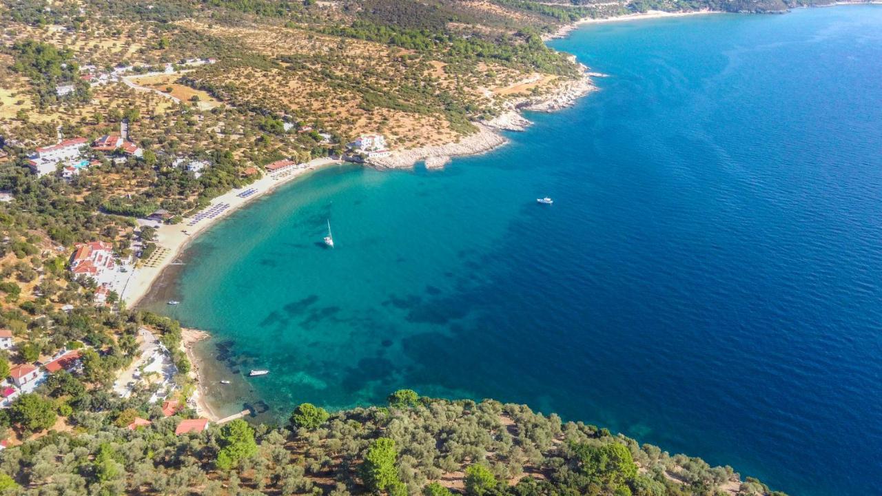 Sunrise Limnionas Apartments Marathókampos Екстериор снимка