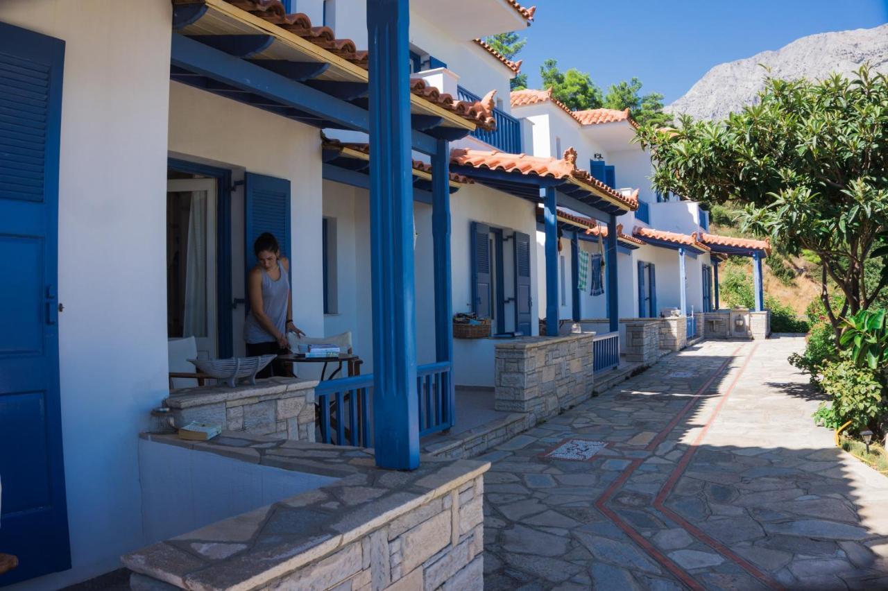 Sunrise Limnionas Apartments Marathókampos Екстериор снимка