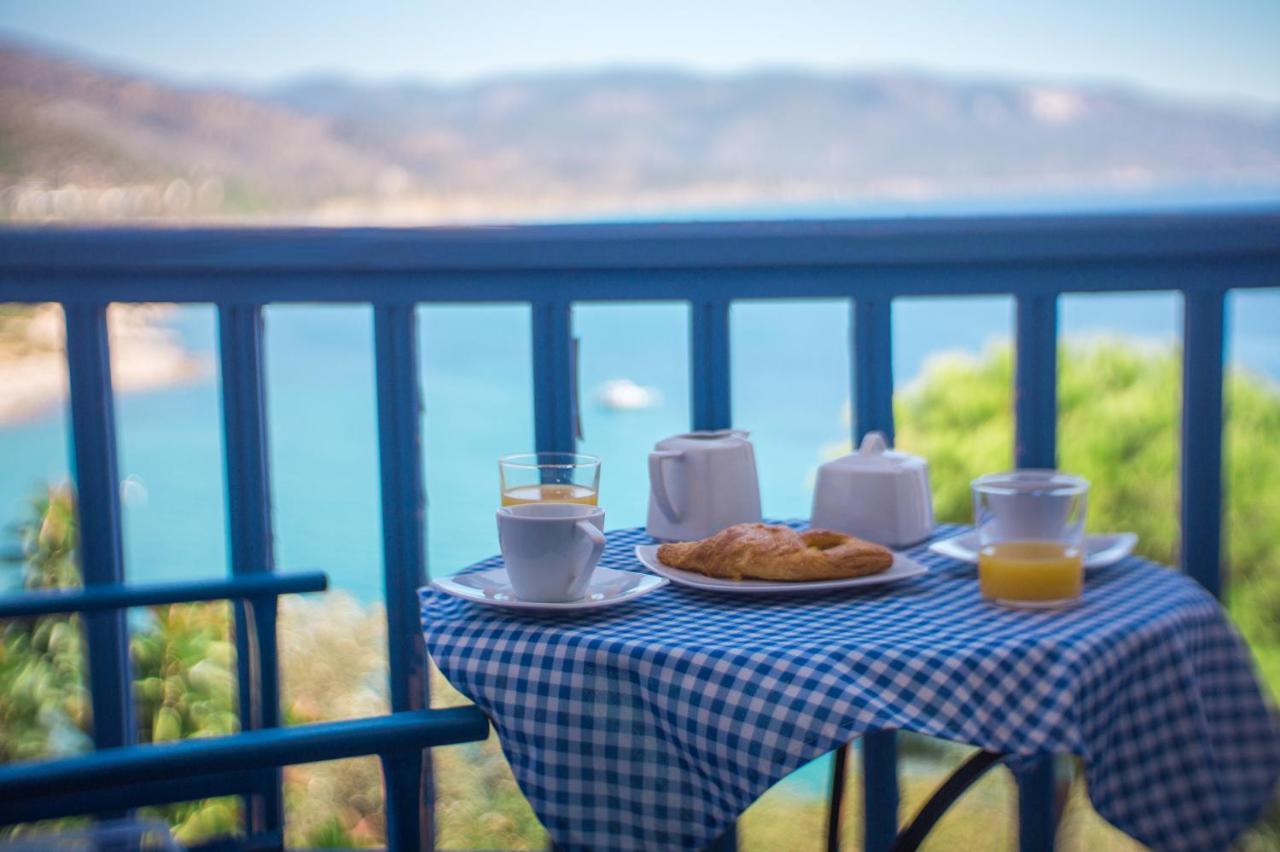 Sunrise Limnionas Apartments Marathókampos Екстериор снимка